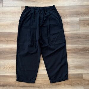 COS Black Wide Leg Trouser